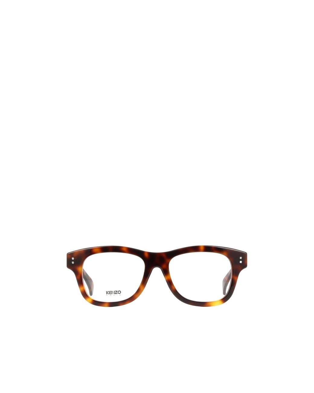 KENZO White Geometrically Framed Flat Mirror for men