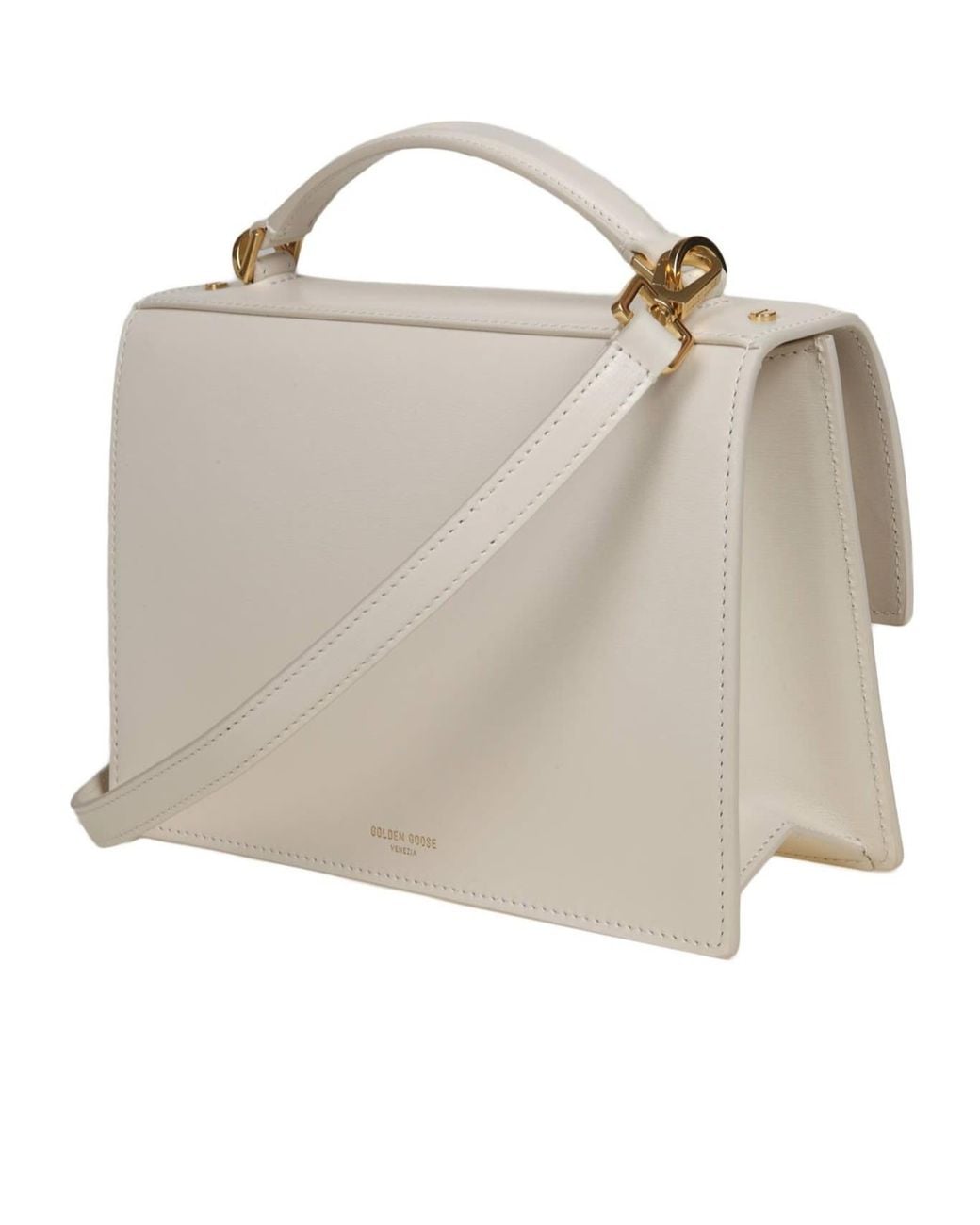 Golden Goose Deluxe Brand White Venezia Tote Bag