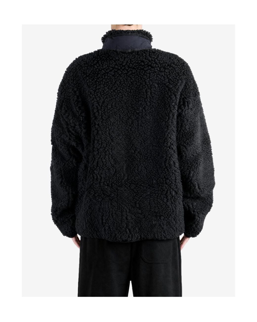 Polo Ralph Lauren Black Fleece Zip-Up Jacket for men
