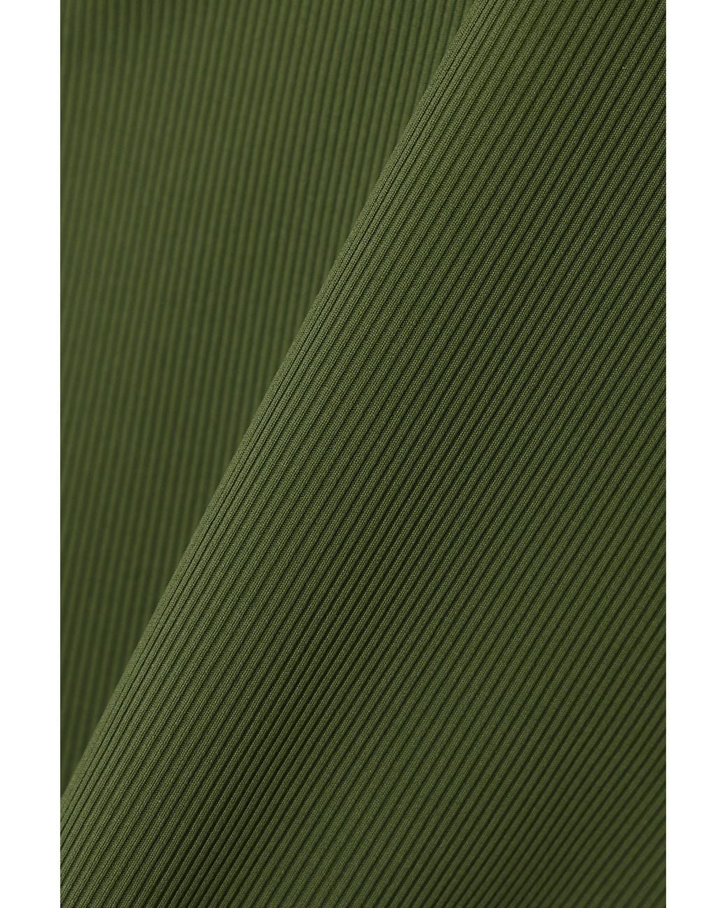 Johanna Ortiz Green Cutout One-Piece Swimsuit