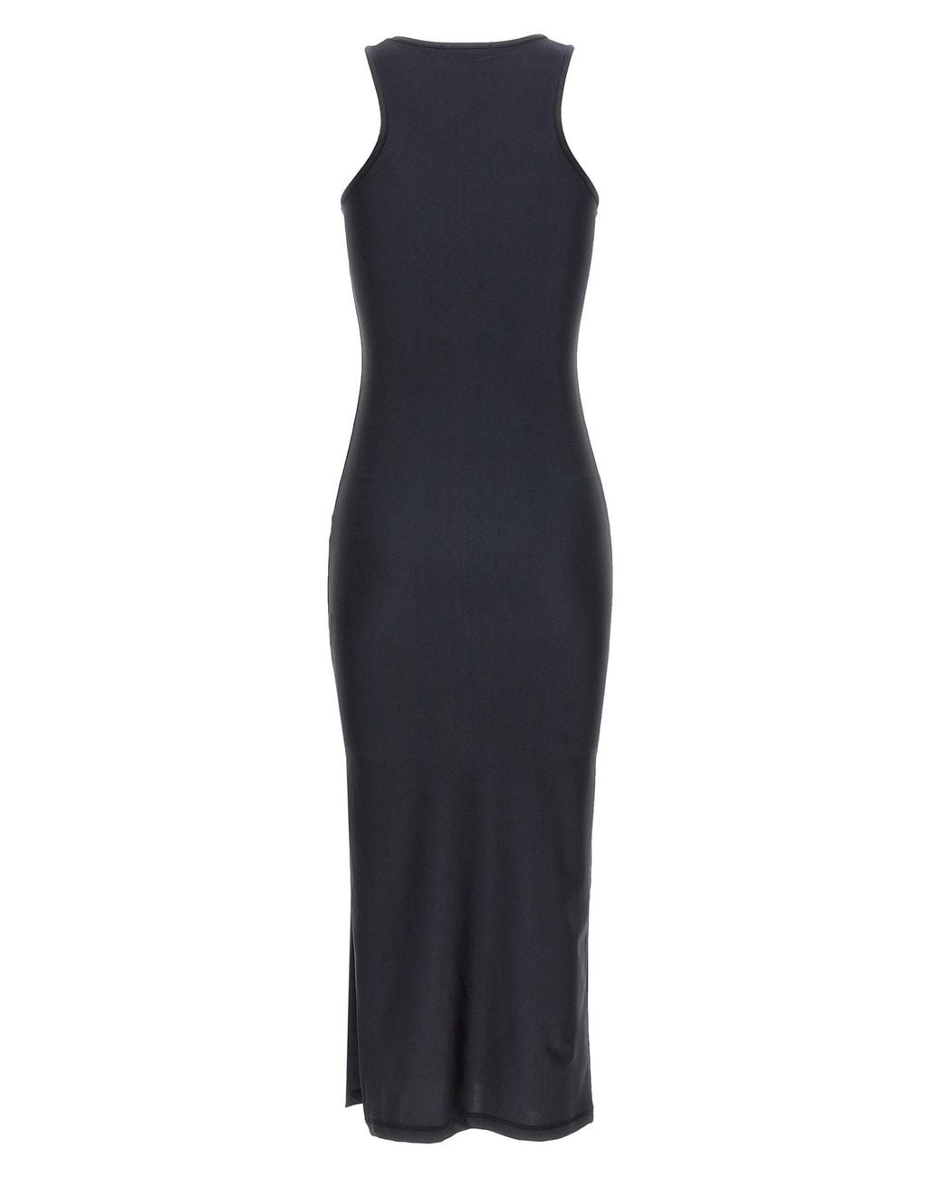 Coperni Black Sleeveless Midi Dress