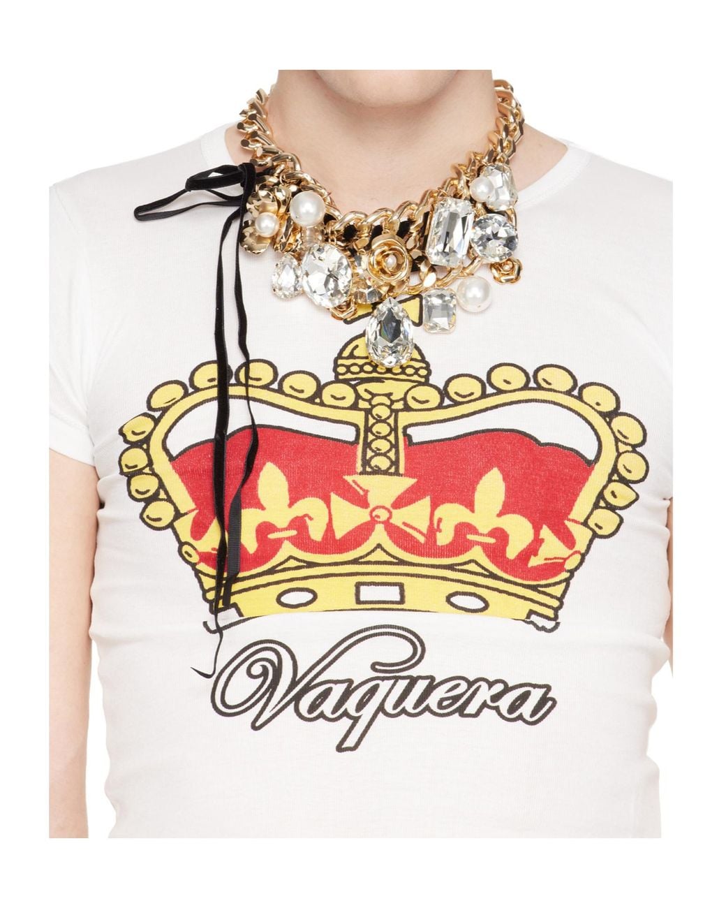 VAQUERA White Regal Pendant Necklace for men