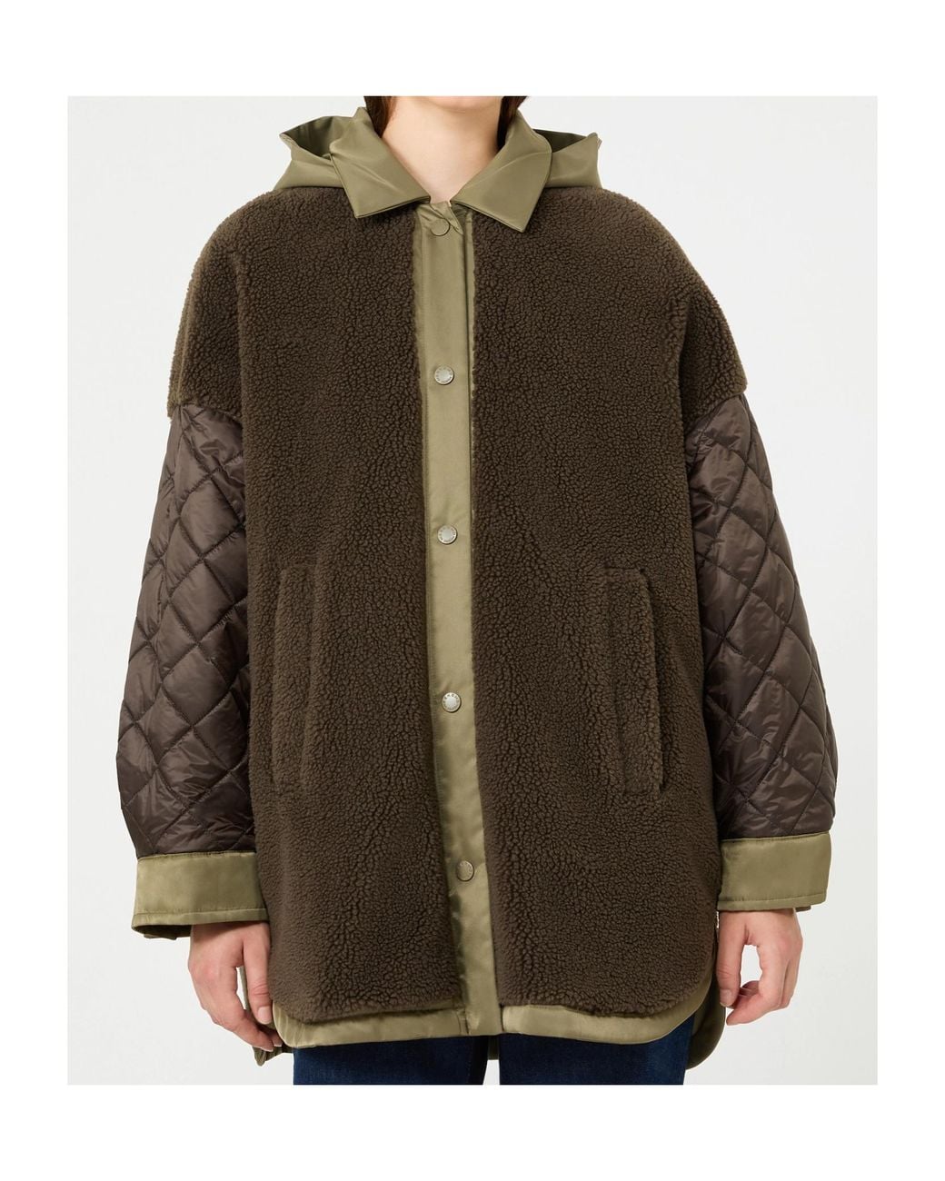 Weekend by Maxmara Green Reversible Down Jacket