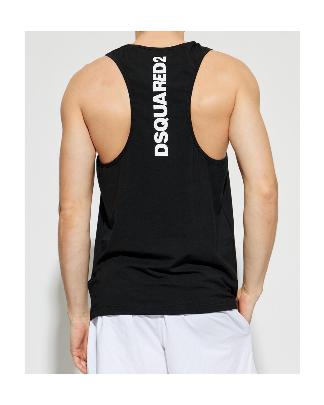 DSquared² Black Sleeveless Vest for men
