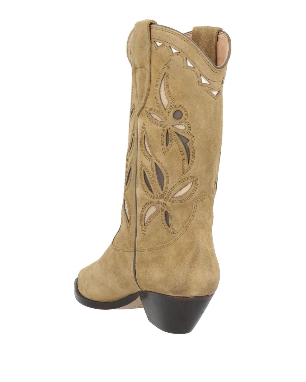 Isabel Marant Natural Colorful Leather Ankle Boots