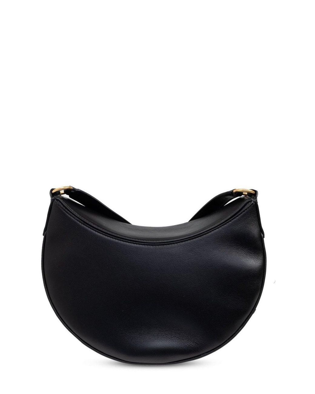 Wandler Black Kate Logo Stamp Large Shoulder Bag