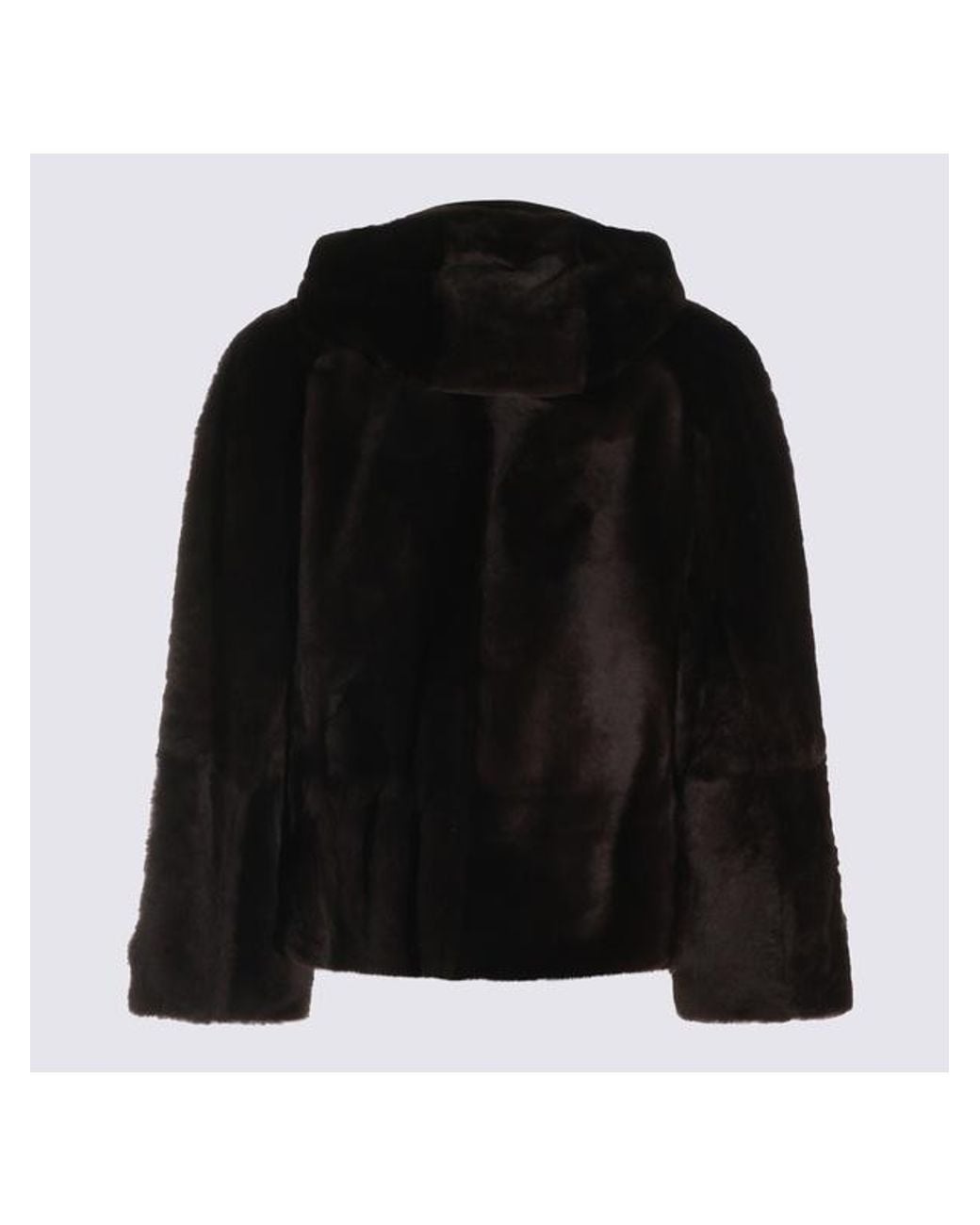 Brunello Cucinelli Black Hooded Jacket