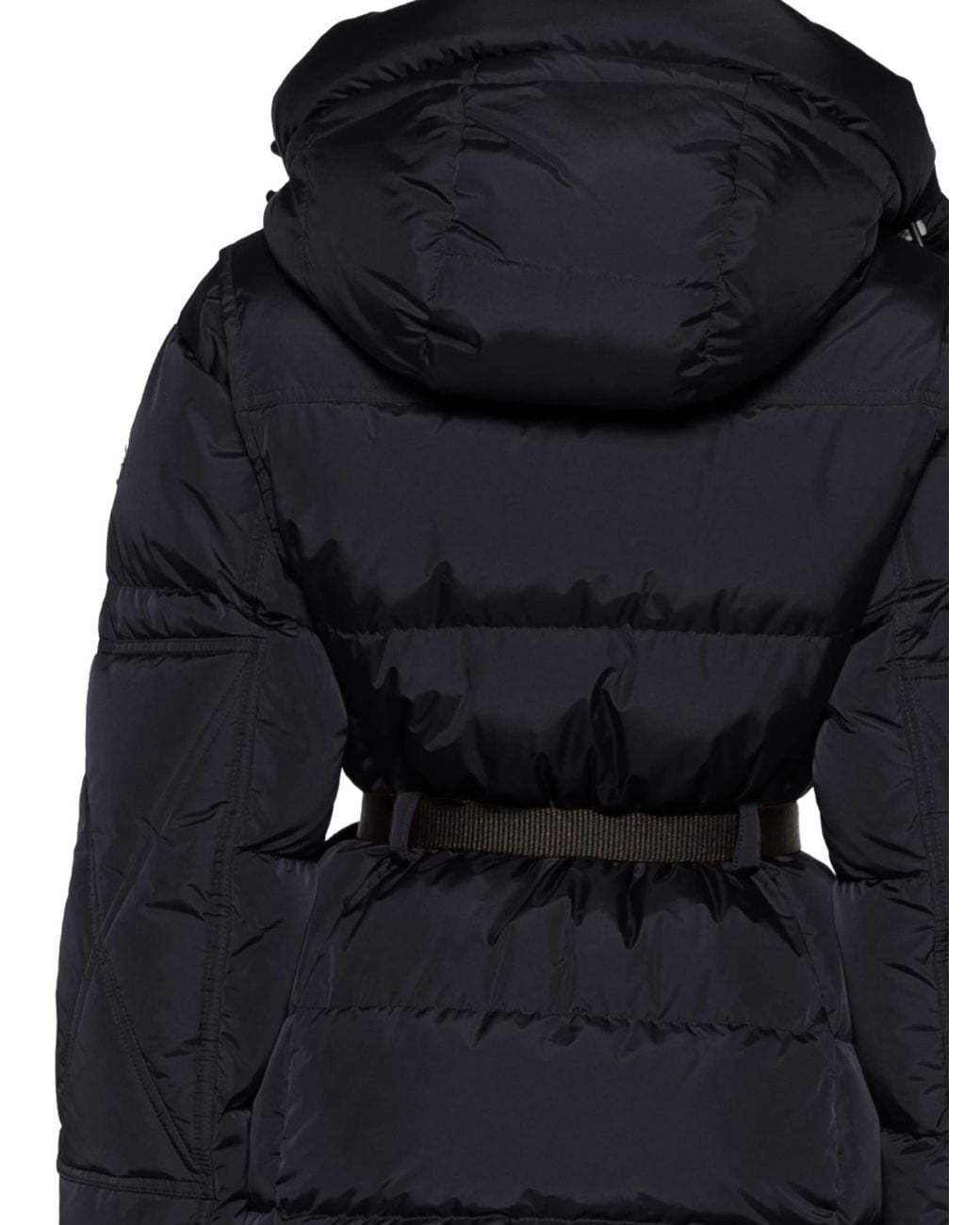 Moncler Black Long-Sleeved Down Jacket