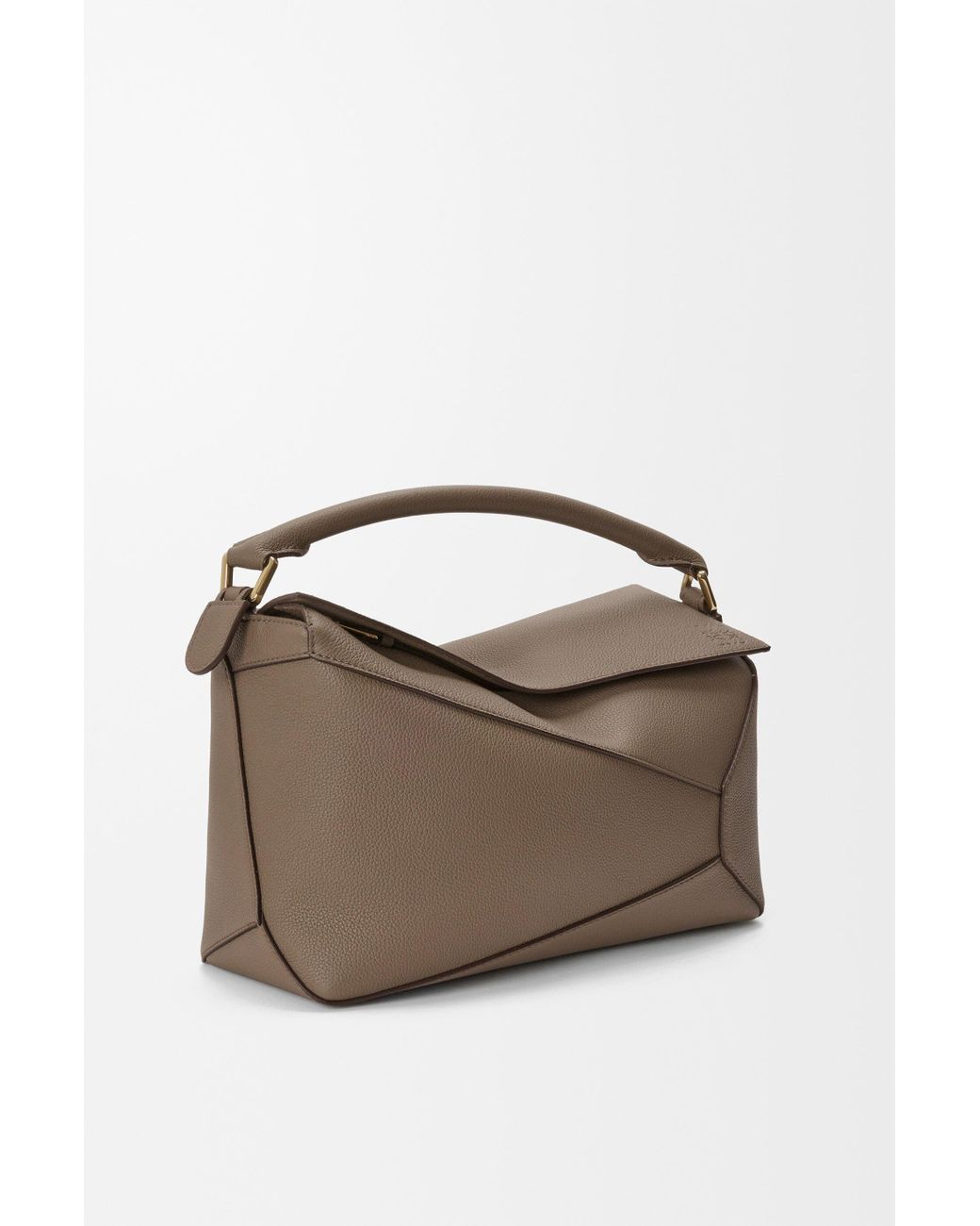 Loewe Brown Medium Puzzle Edge Bag