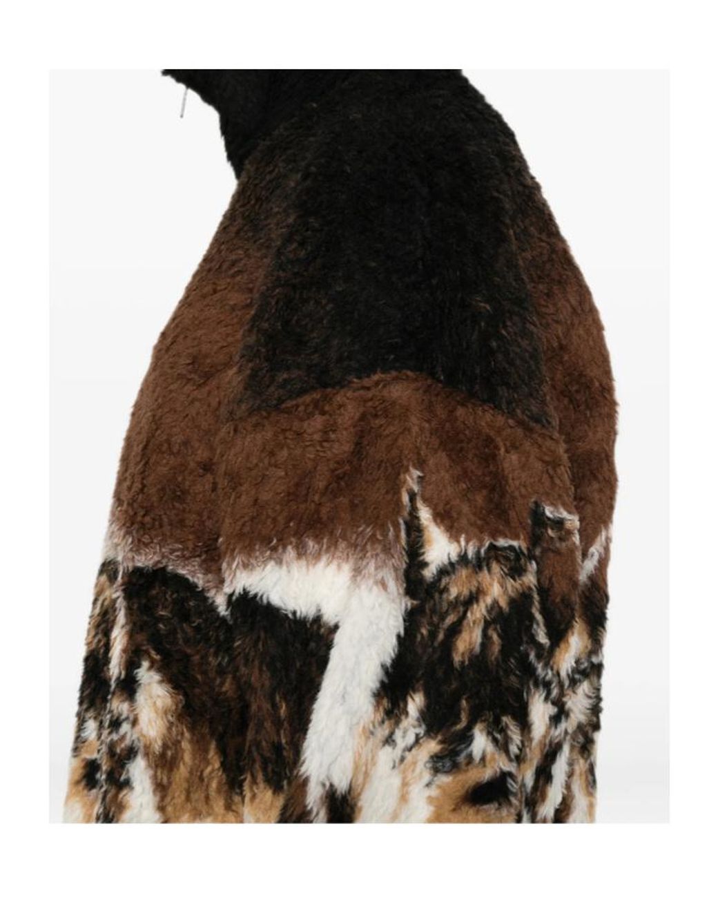 MM6 by Maison Margiela Black Horse Print Cardigan for men
