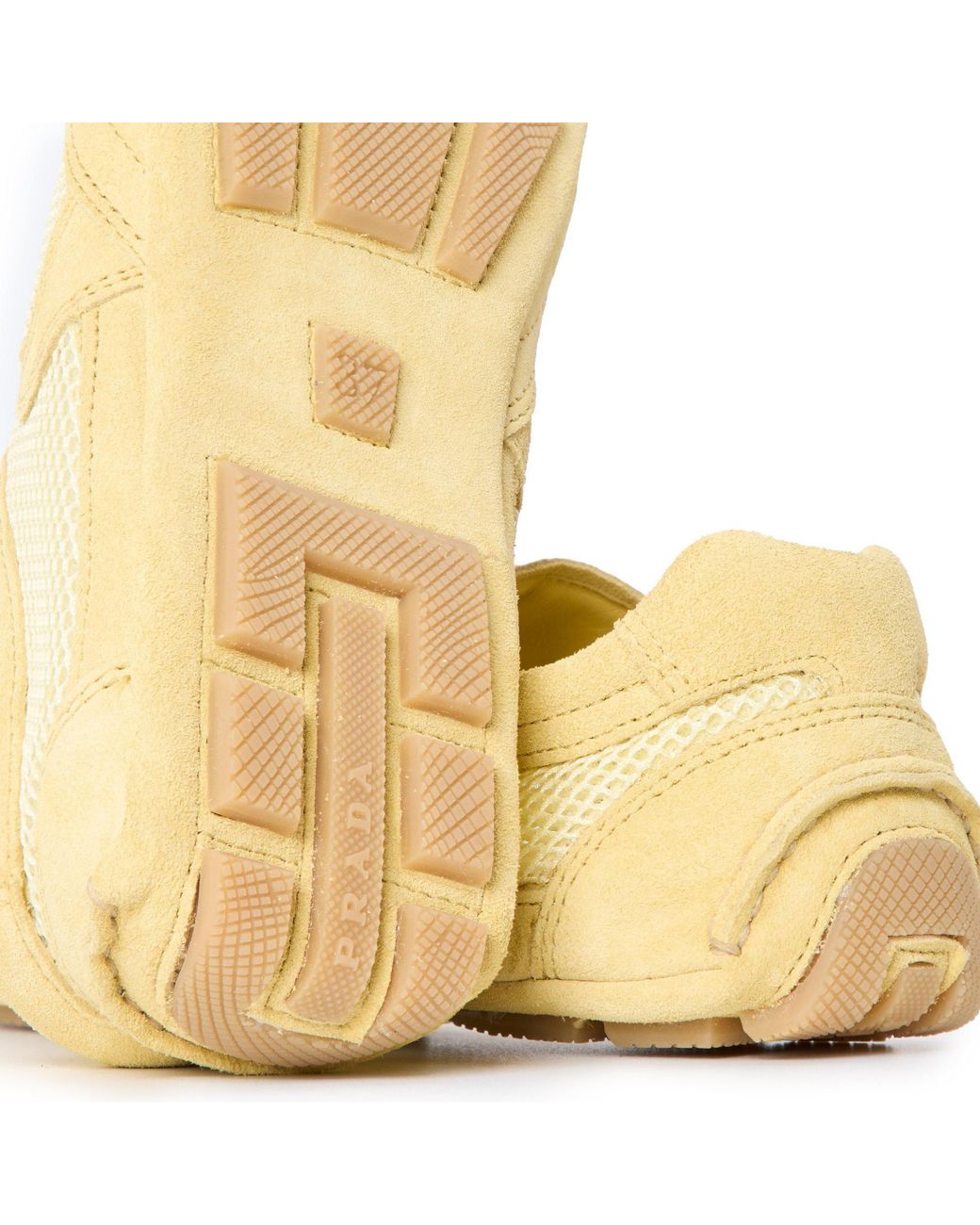 Prada Natural Monte Carlo Low-Top Trainers