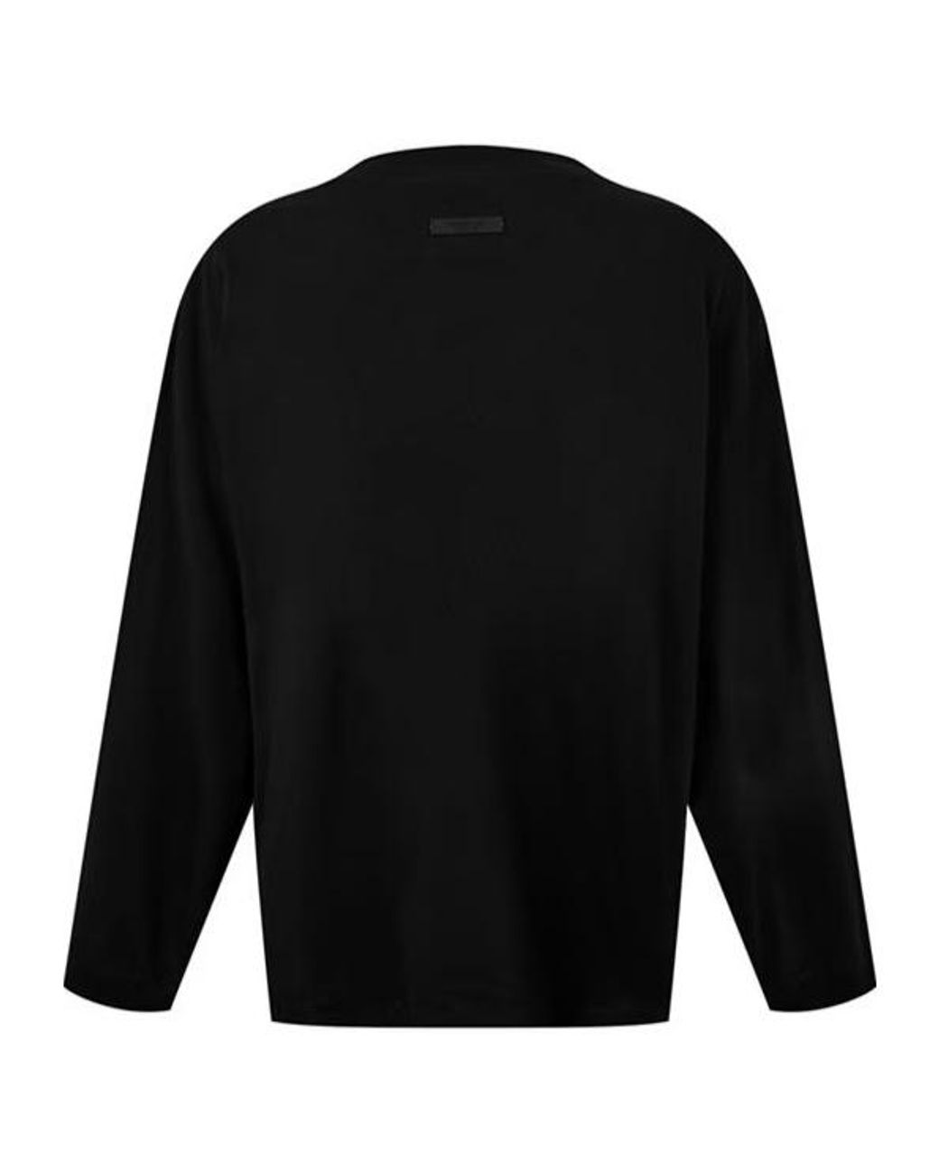 Fear Of God Black Emblem Printed T-Shirt for men