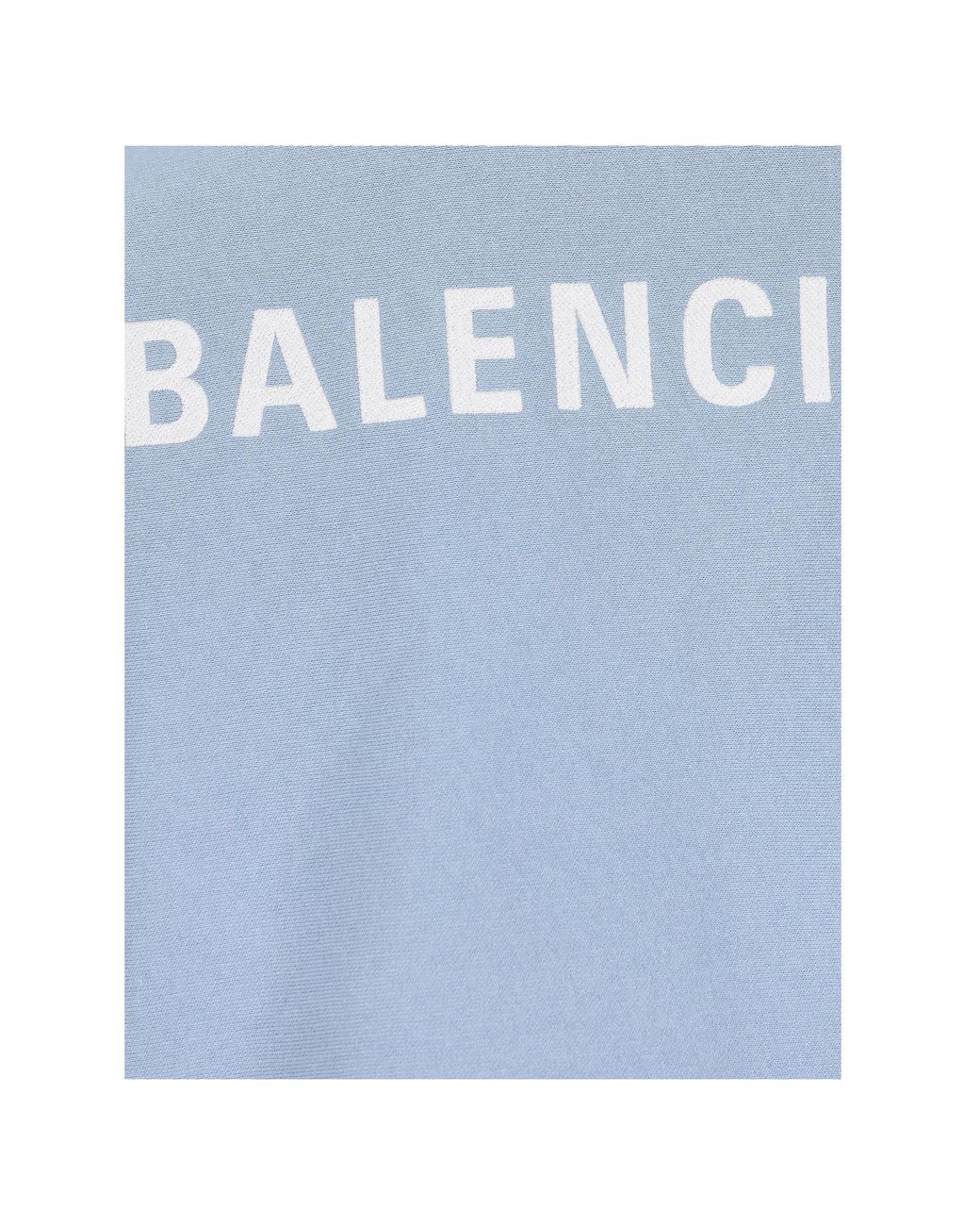 Balenciaga Blue Cotton Zip-Up Hoodie
