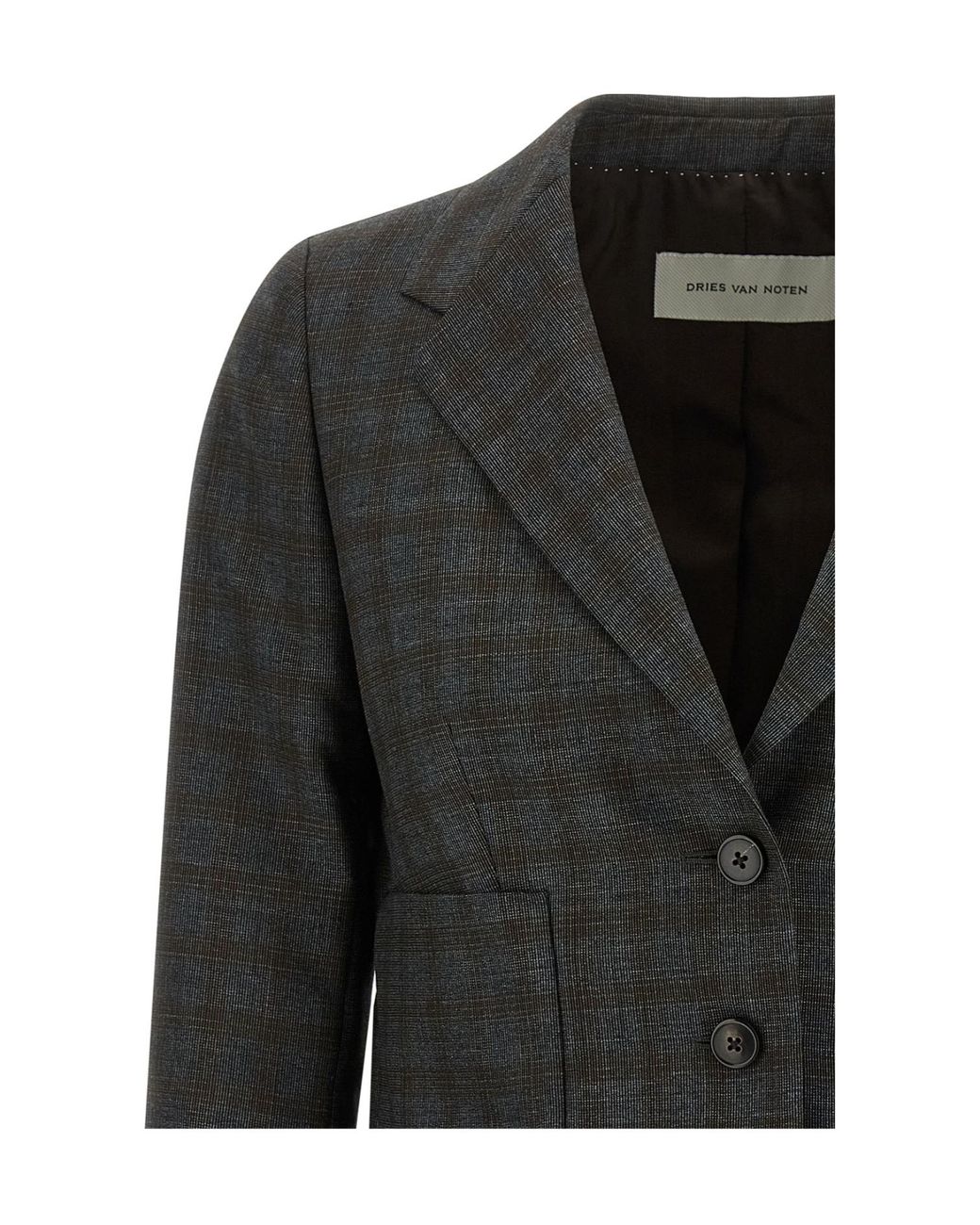 Dries Van Noten Black 'Bamis' Blazer