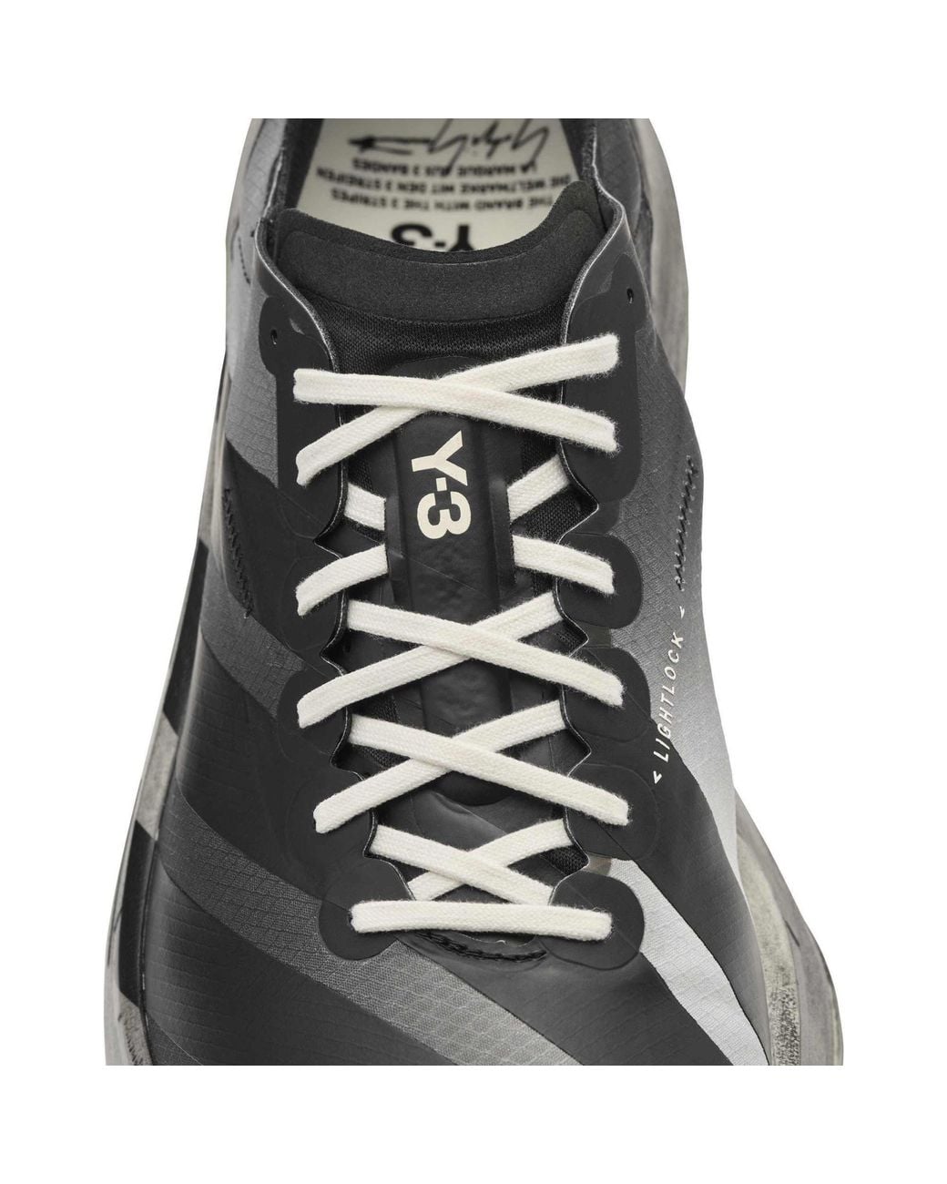 Y-3 Black Adios Pro 4 for men