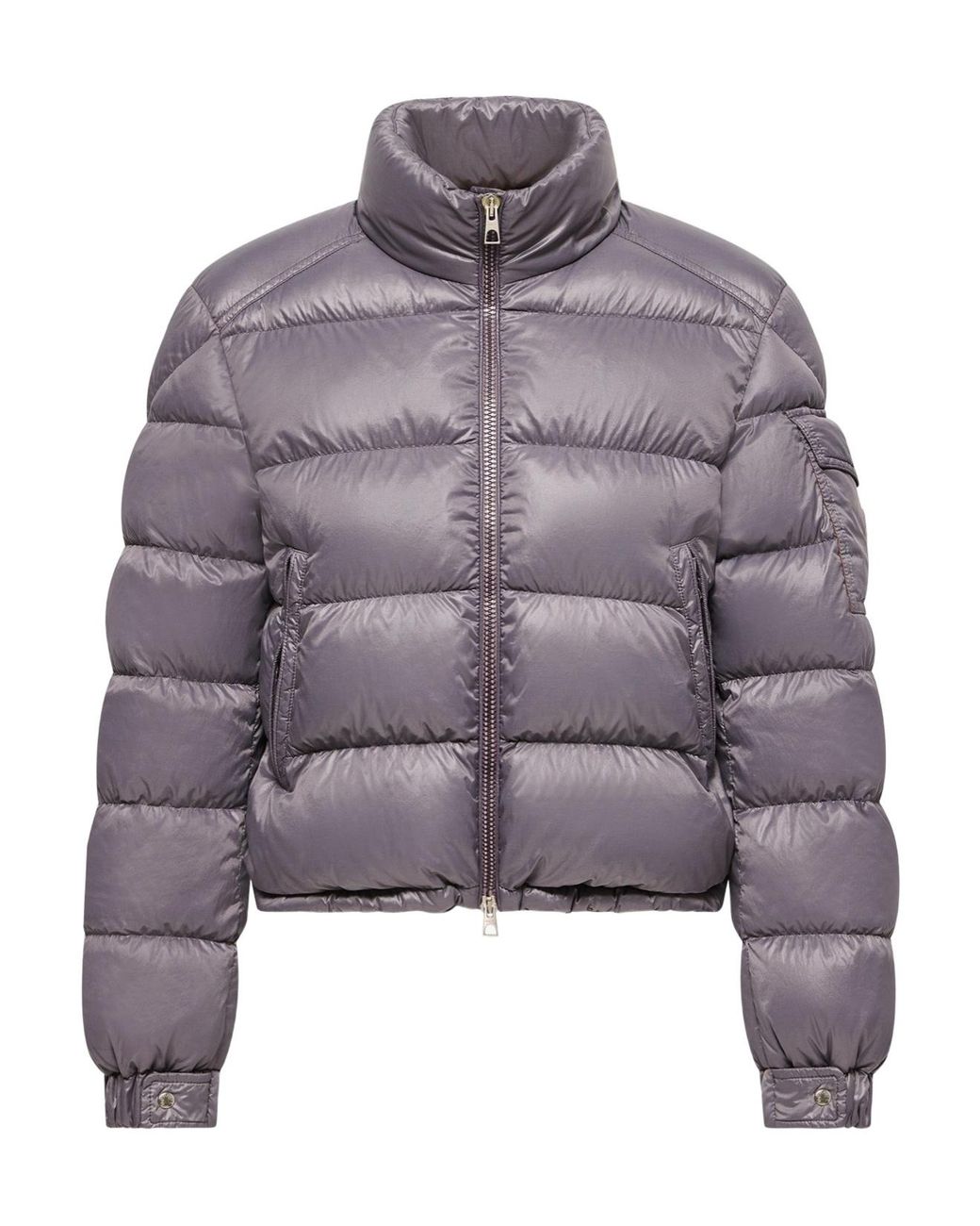 Moncler Gray Aveto Short Down Jacket