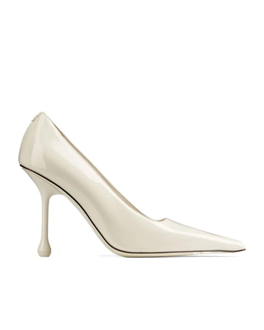 Jimmy Choo White Ixia 95Mm Pumps