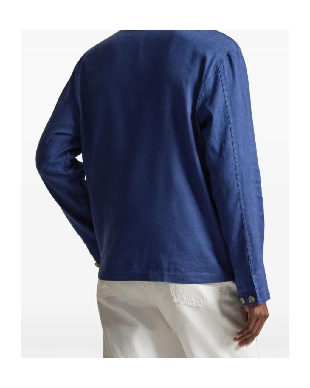Polo Ralph Lauren Blue Barton Buttoned Overshirt for men
