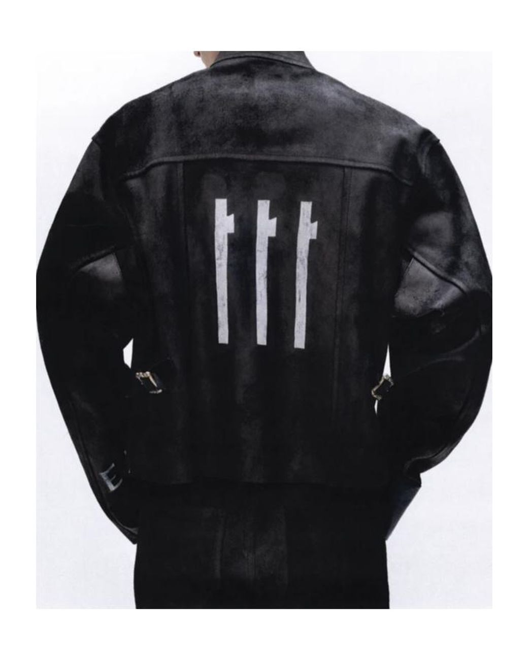 Enfants Riches Deprimes Black Long-Sleeve Casual Jacket for men