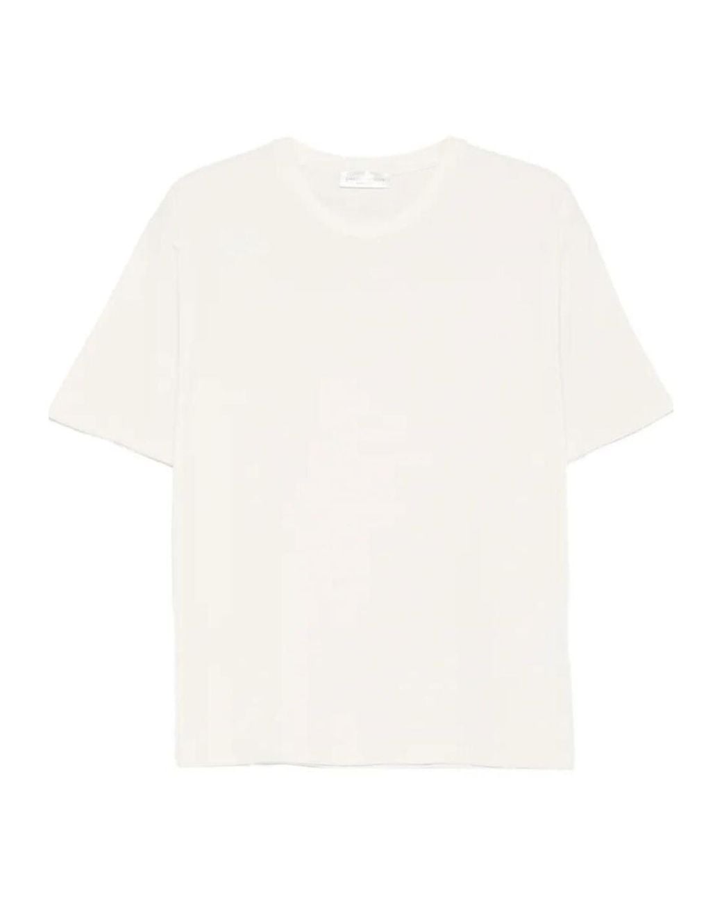 Roberto Collina White Short-Sleeved T-Shirt for men