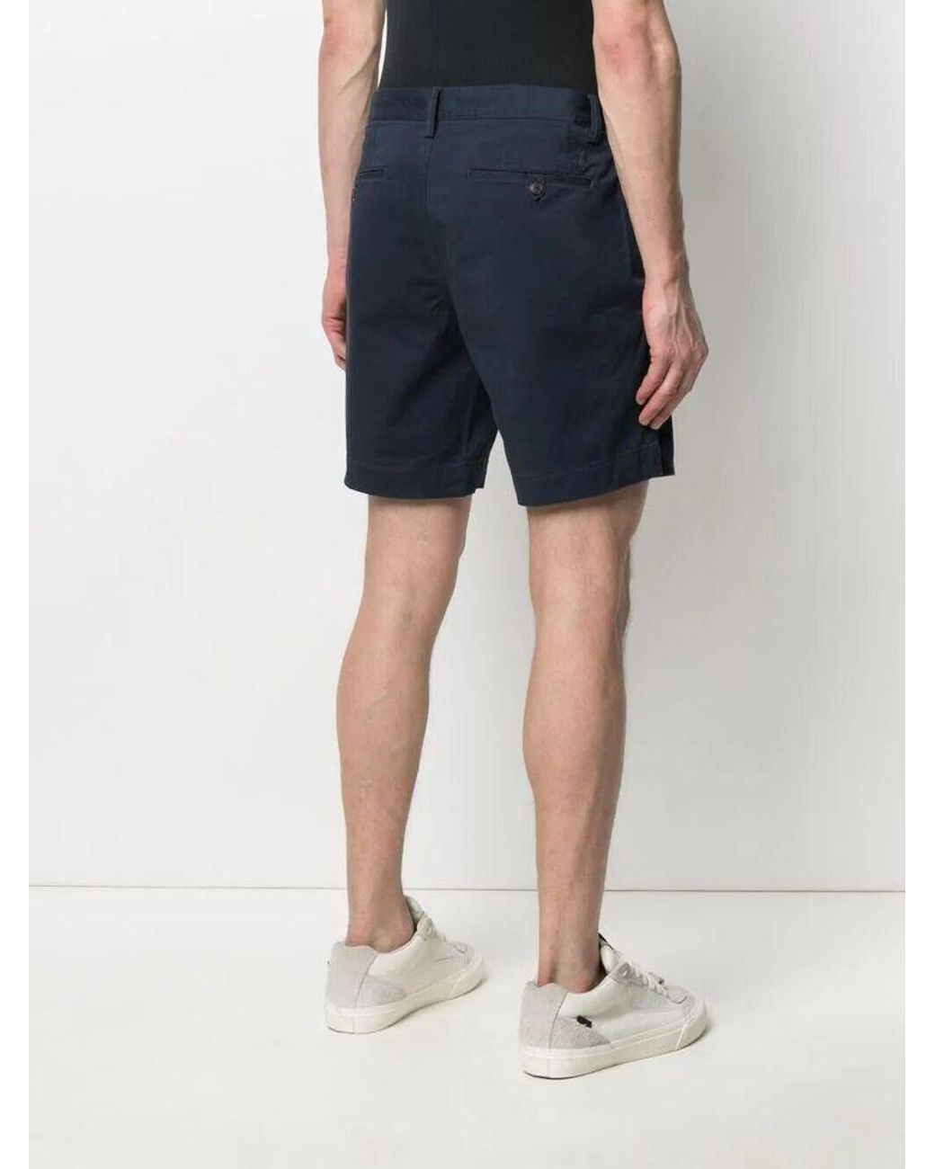 Polo Ralph Lauren Blue 8-Inch Stretch Straight Fit Chino Shorts for men