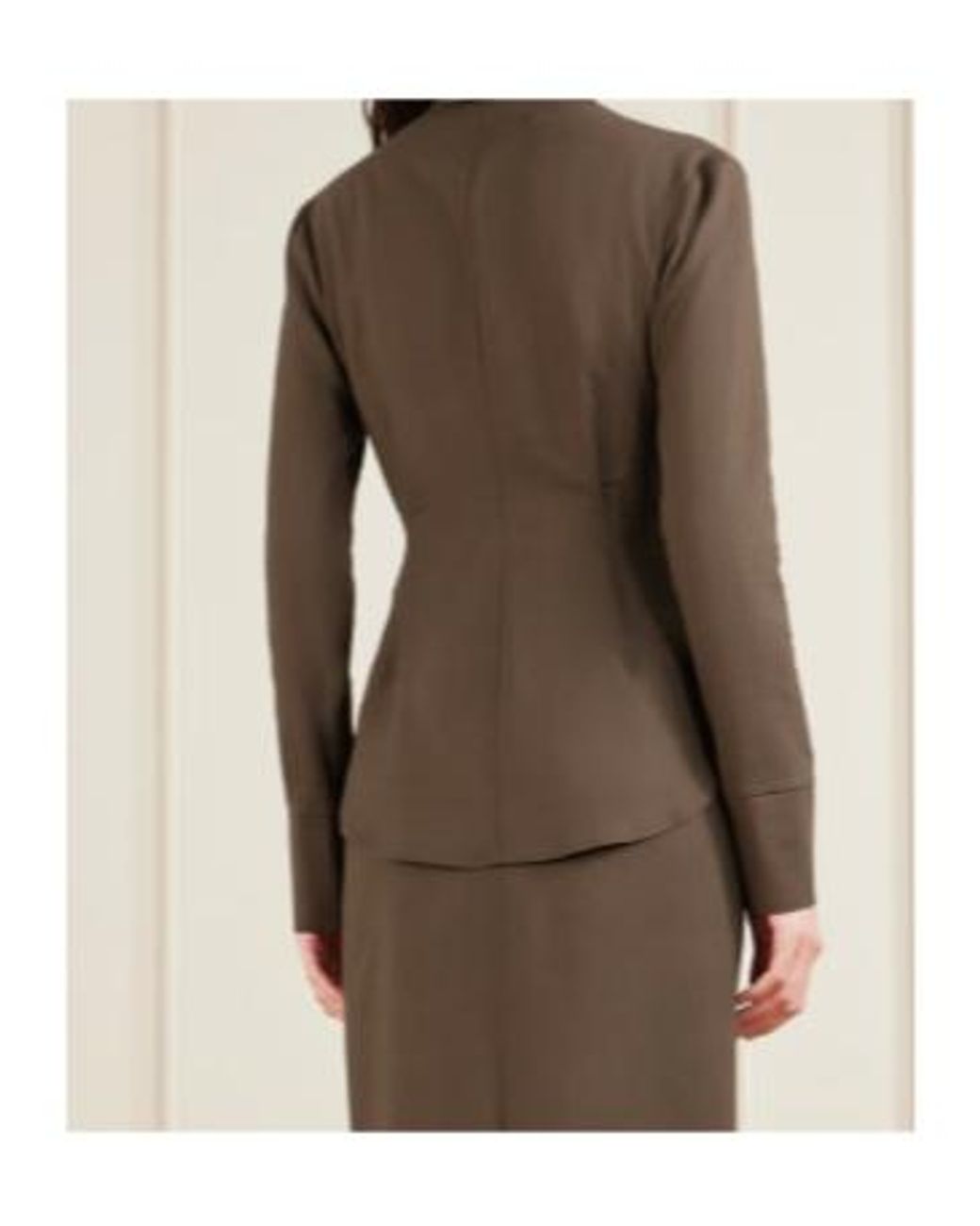 TOVE Brown Long Sleeve Shirt