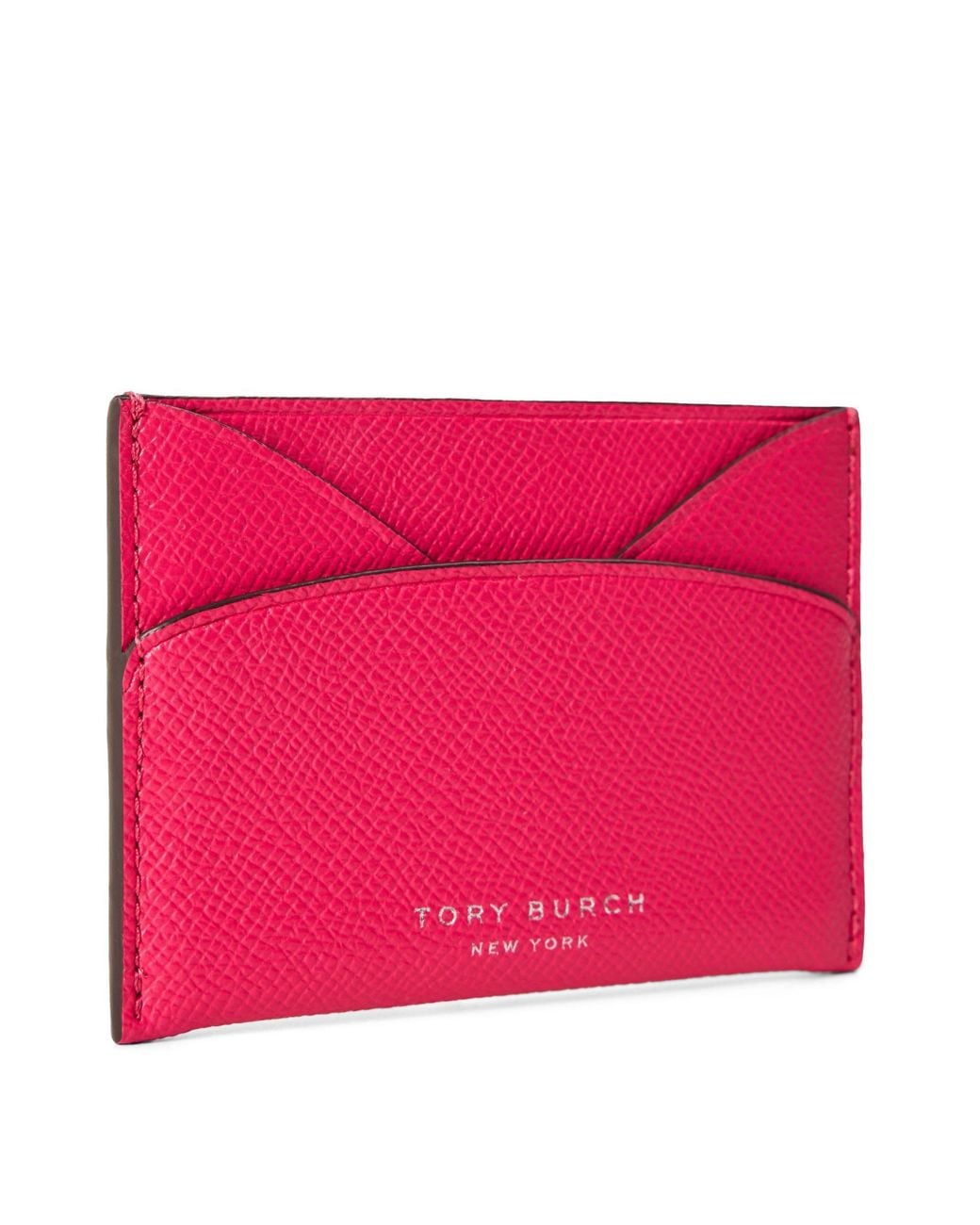 Tory Burch Pink Romy Flat Card Case