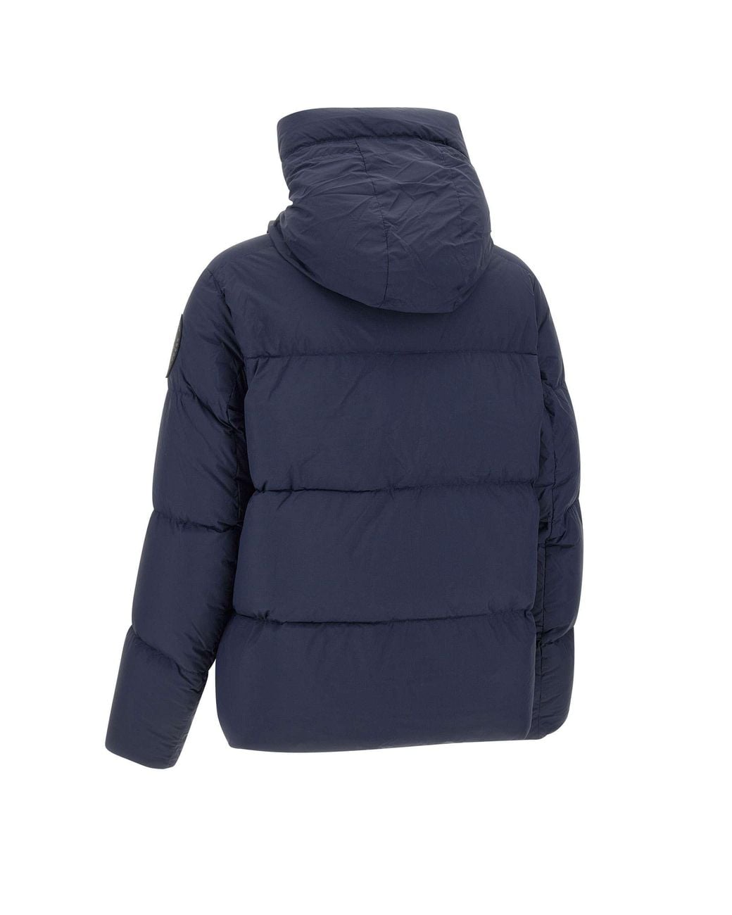 Canada Goose Blue Apos;S Crofton Matte Nylon Hooded Puffer Jacket for men