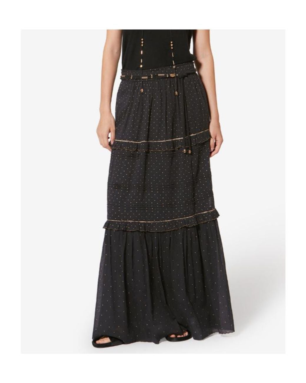Isabel Marant Black Isabel Marant Étoile Volodia Skirt