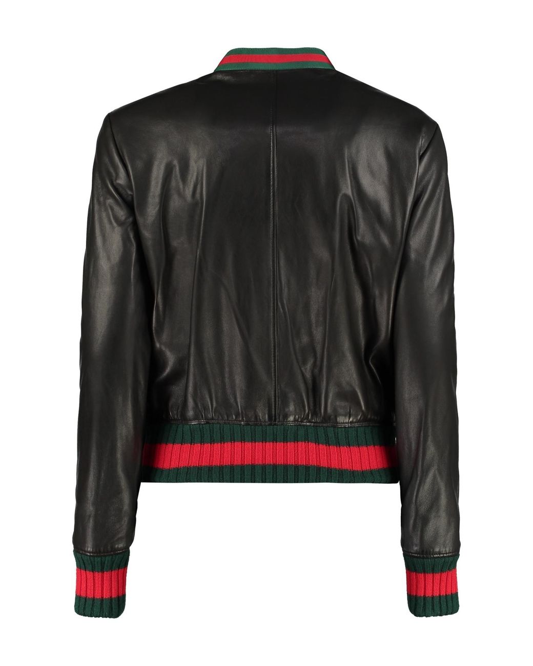 Gucci Black Knot Leather Coat