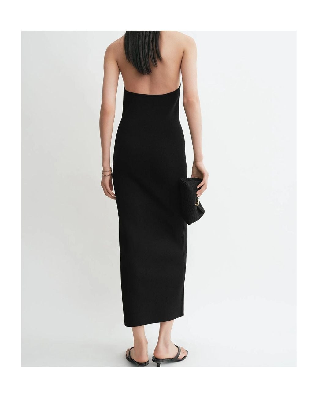 Totême  Black Slip Dress