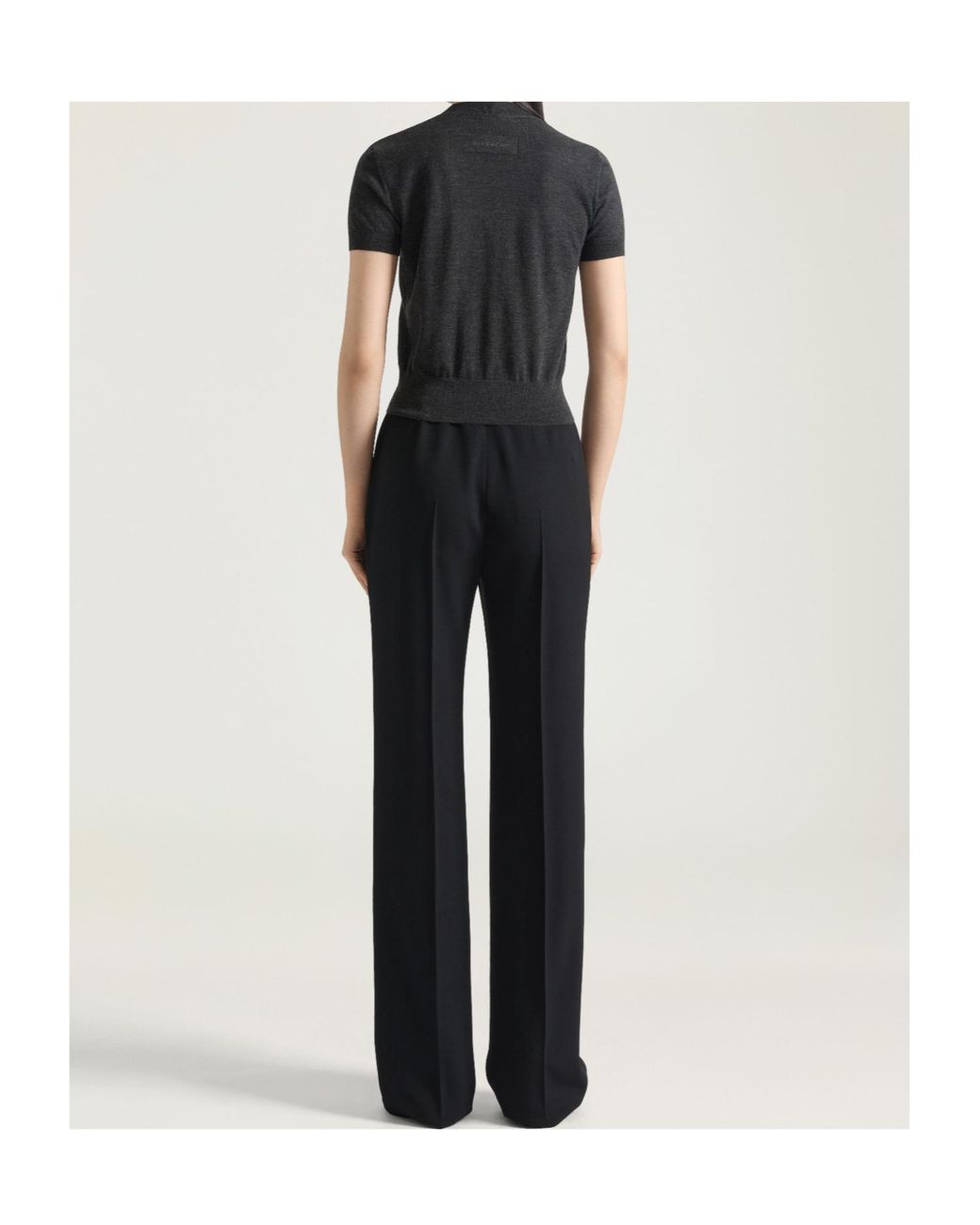 Givenchy Black Short-Sleeved Sweater