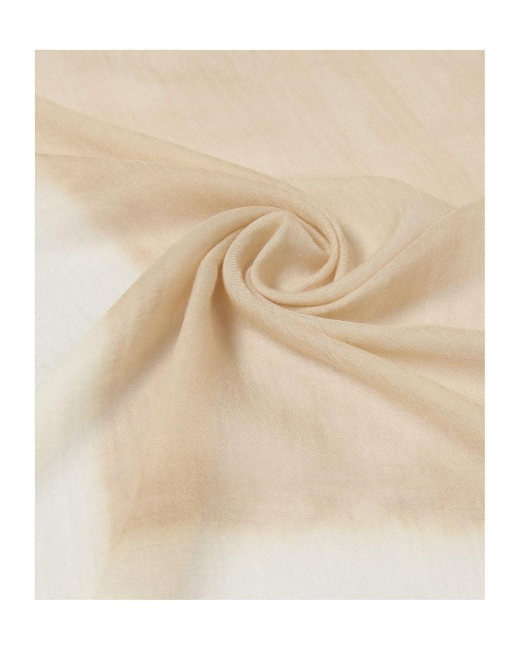 Fabiana Filippi White Fringed Scarf