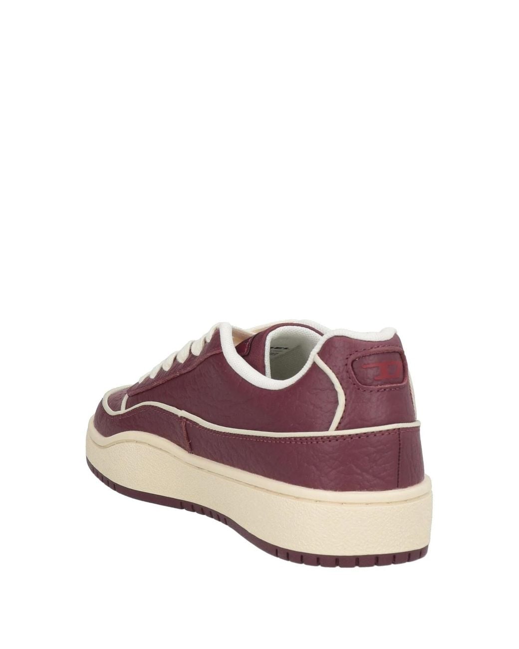 DIESEL Purple Minimalist Low-Top Sneakers