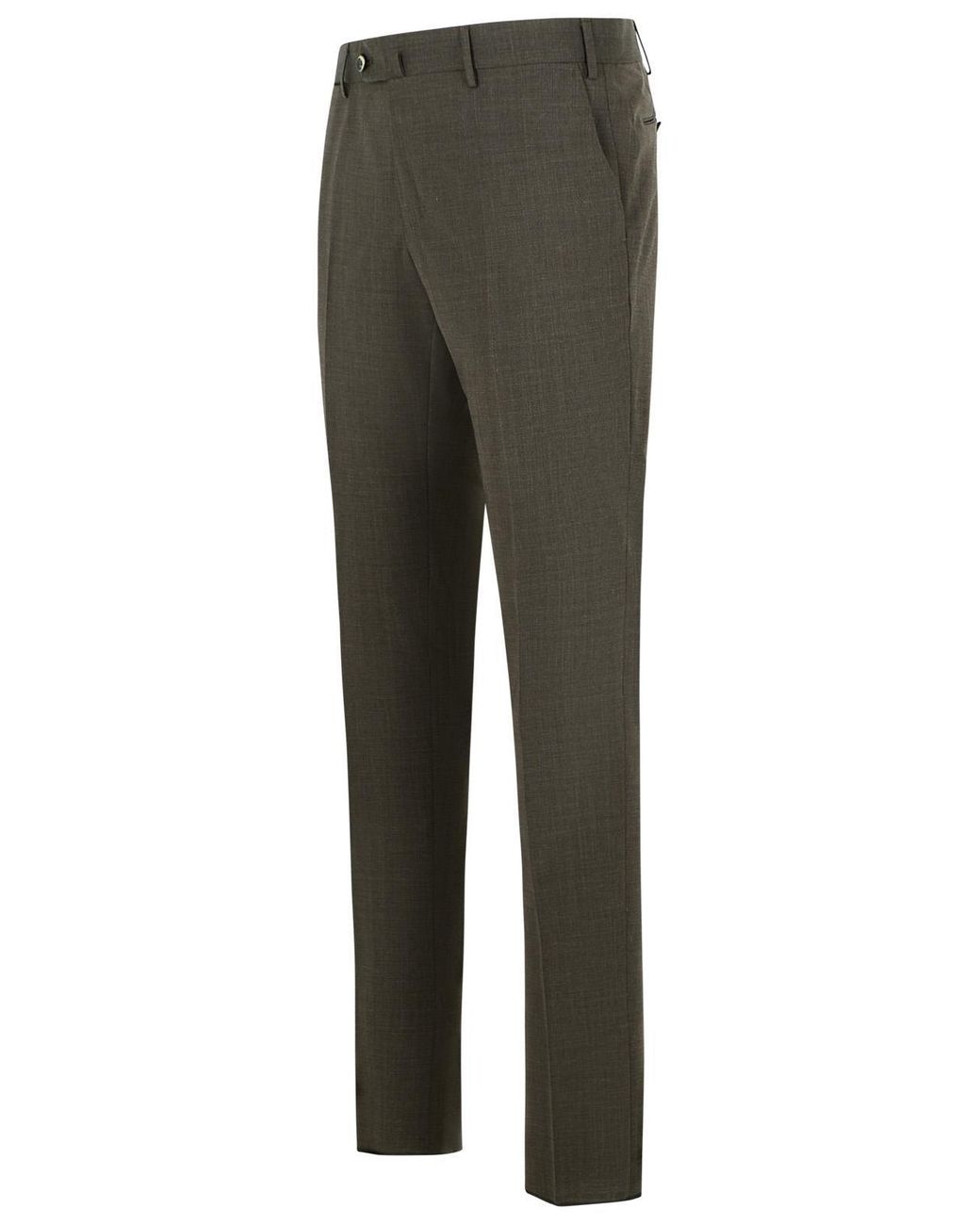 PT01 Gray Pt Torino Straight-Leg Slim Fit Pants for men