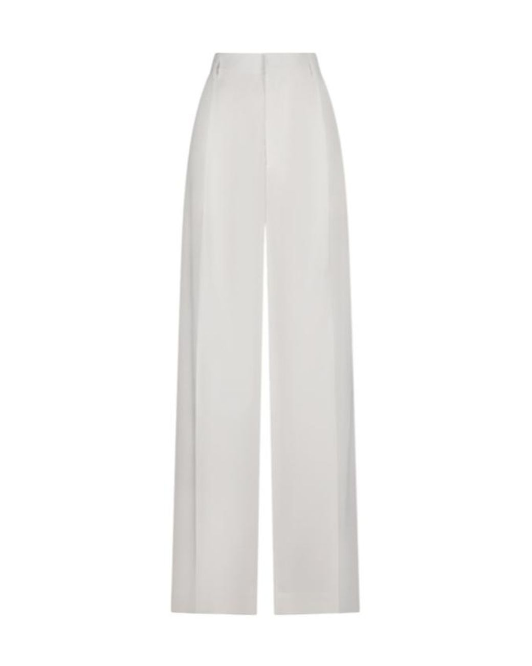 DARKPARK White Wide-Leg Trousers
