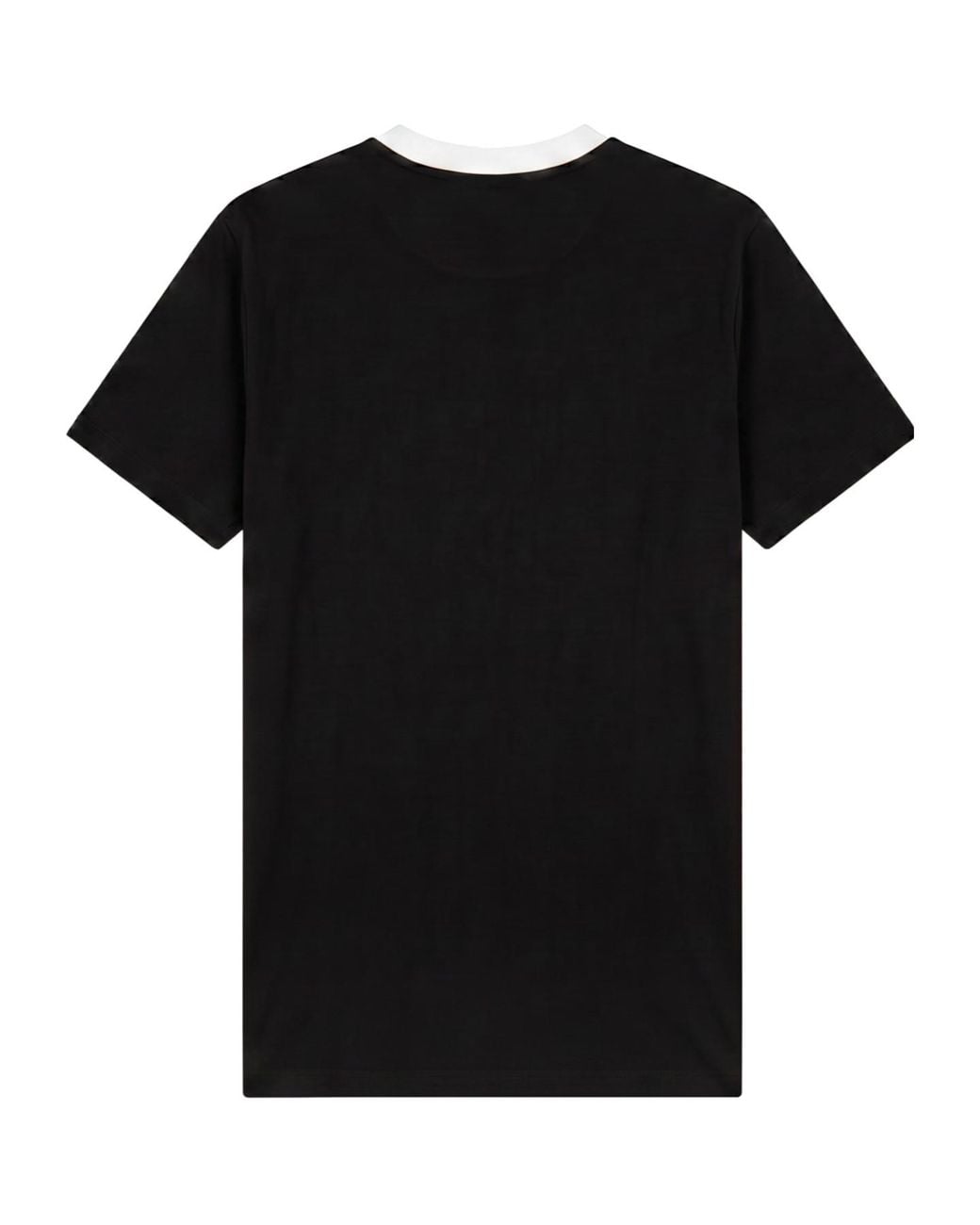 Off-White c/o Virgil Abloh Black Logo Printed Crewneck T-Shirt for men