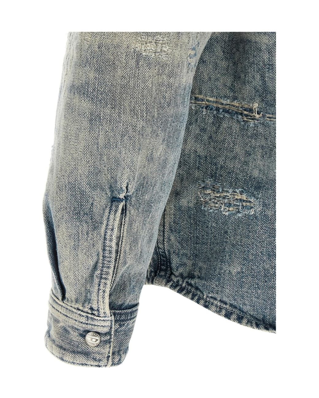 DIESEL Gray D-Simply Shirt for men