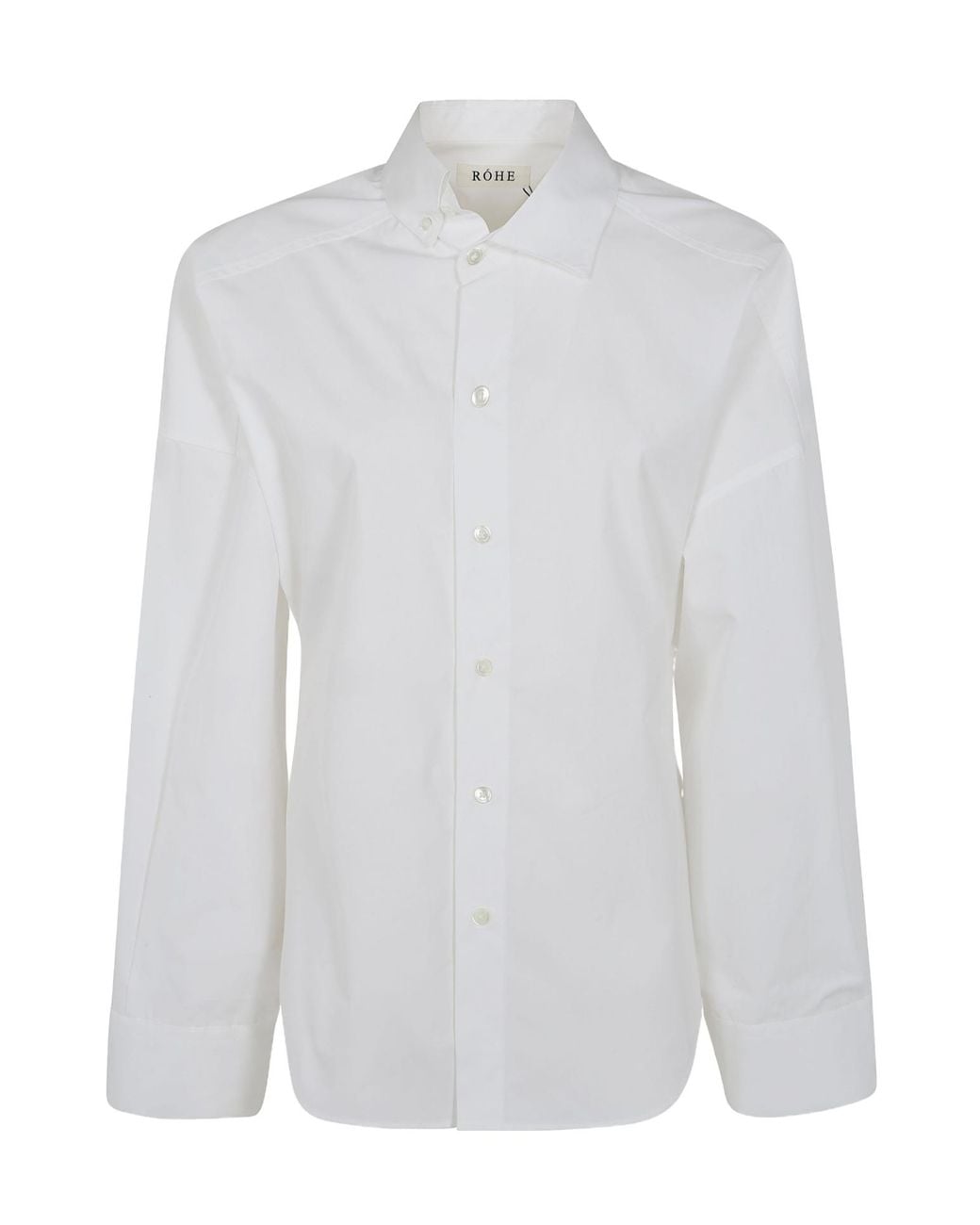 Rohe White Long-Sleeved Shirt