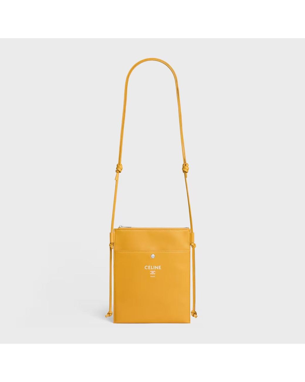 Céline Yellow Sharp Pouch Take Away for men