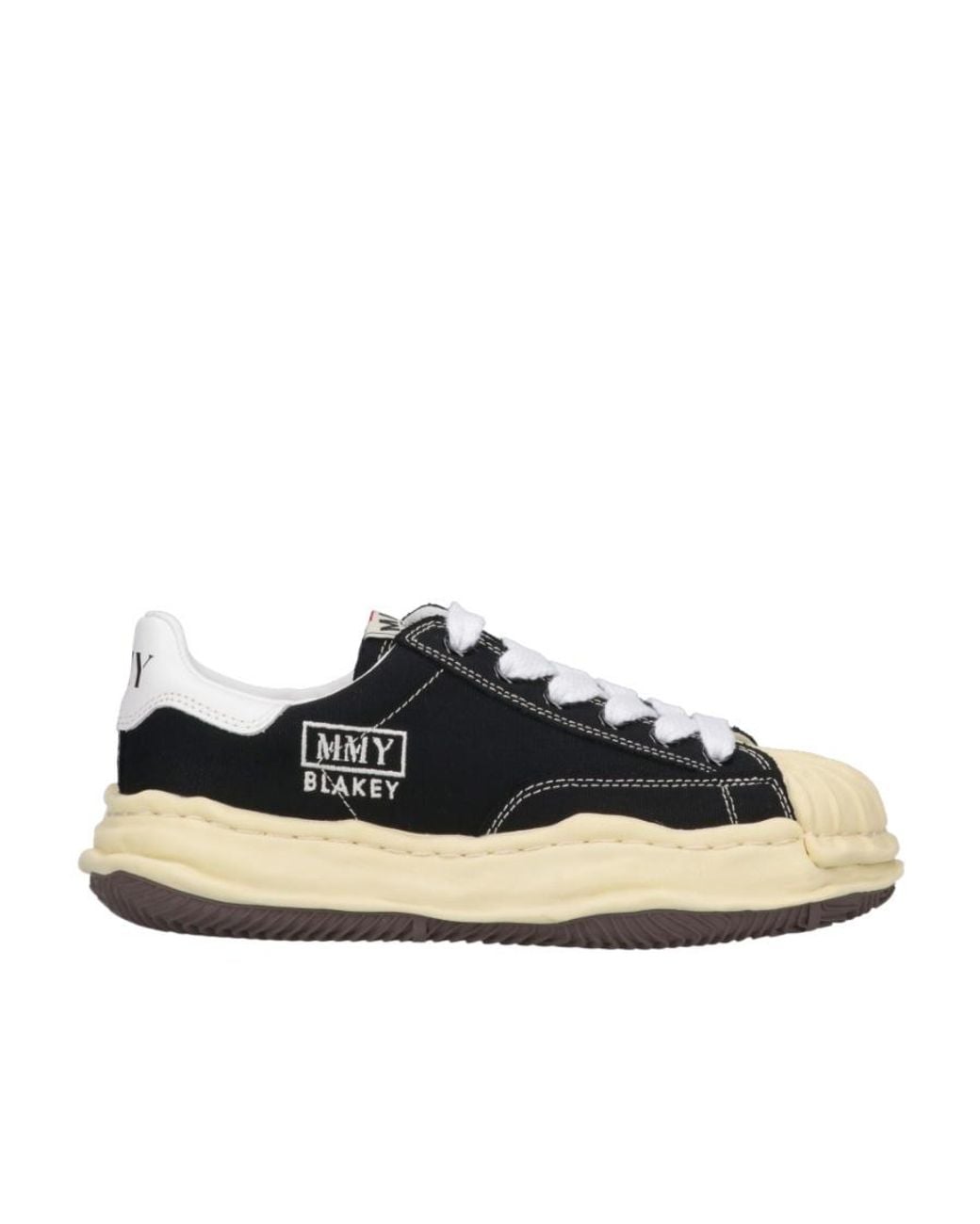 Maison Mihara Yasuhiro Black Blakey Vl Og Low-Top Sneakers for men