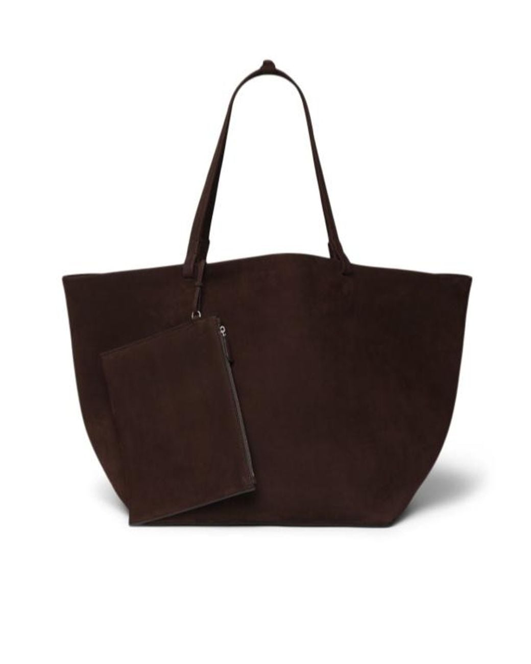 The Row Brown Laced Tote Bag