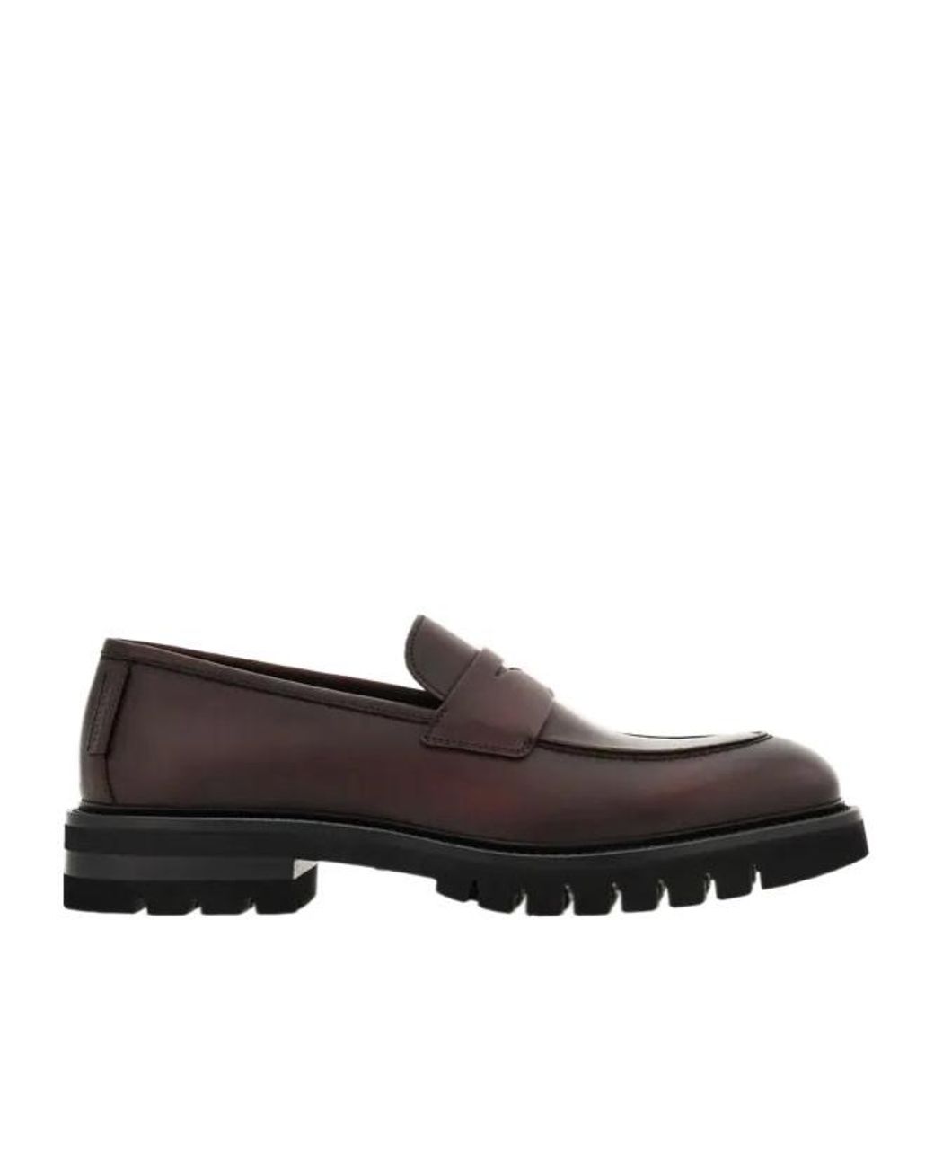Ferragamo Brown Penny-Loafer for men
