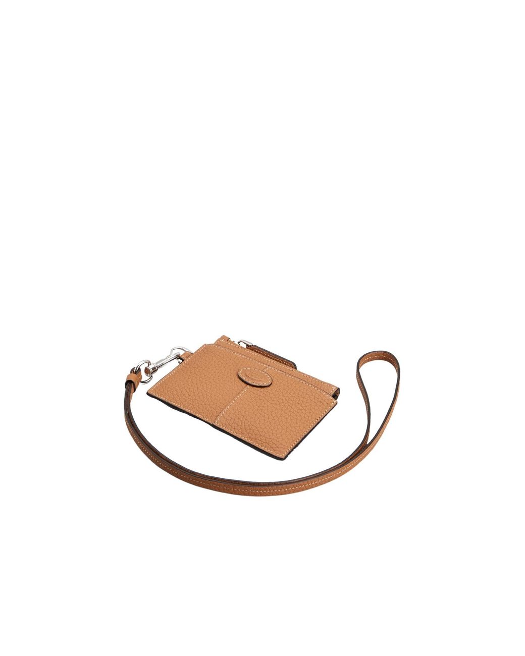 Tod's Brown Logo-Debossed Leather Clutch Bag for men