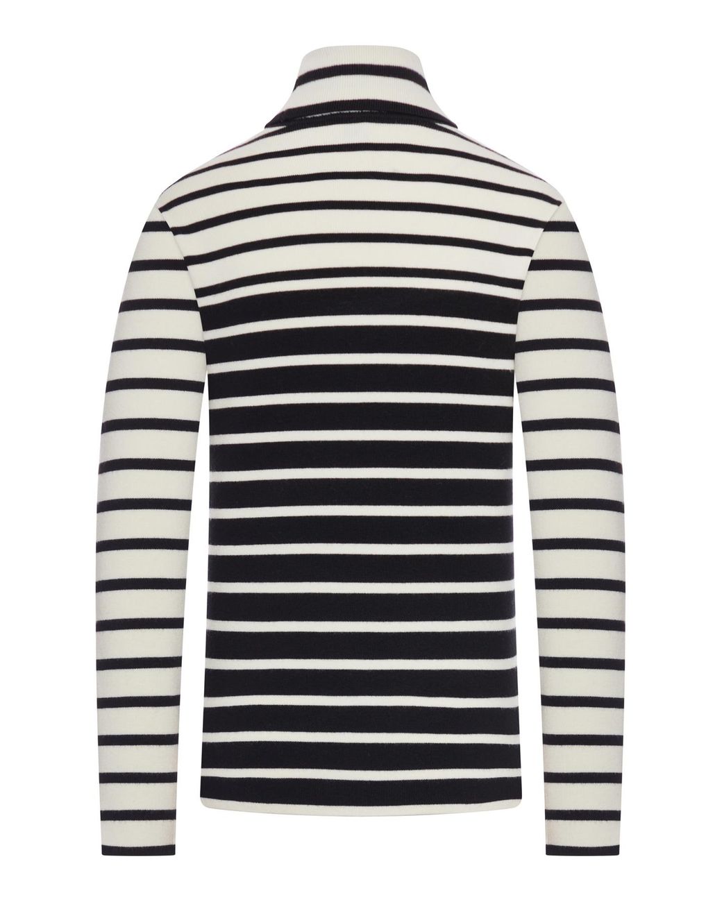 Totême White Totême Long-Sleeved Striped Jumper