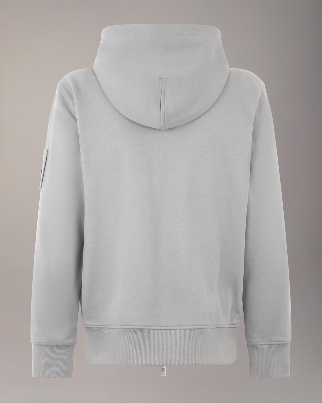 Moose Knuckles Gray Hartsfield Zip-Up Hoodie for men