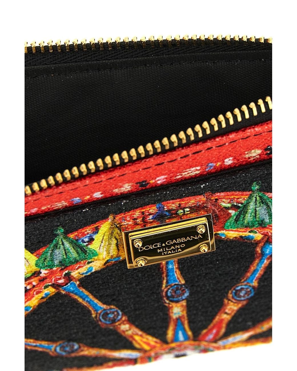 Dolce & Gabbana Red Carretto Card Holder
