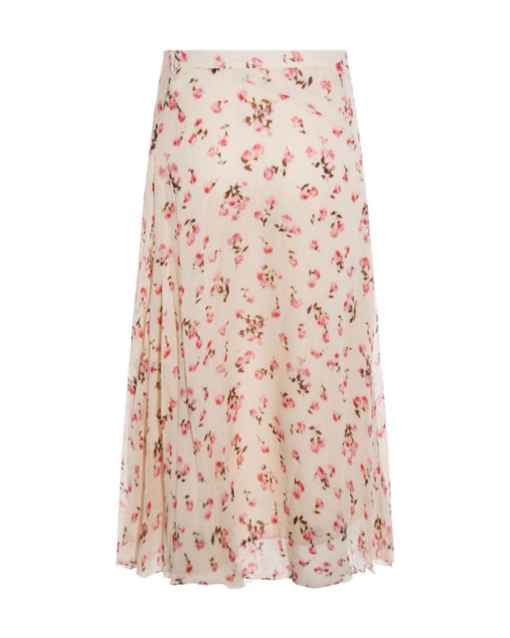 Isabel Marant Natural Isabel Marant Étoile Asymmetric Printed Skirt