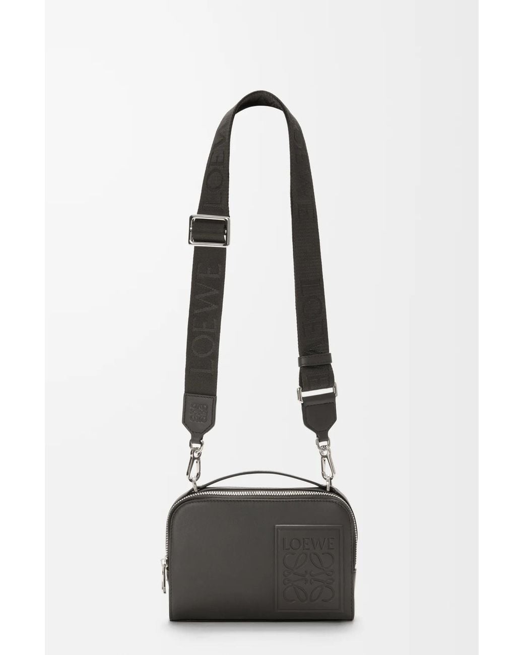 Loewe Black Mini Camera Crossbody Bag for men