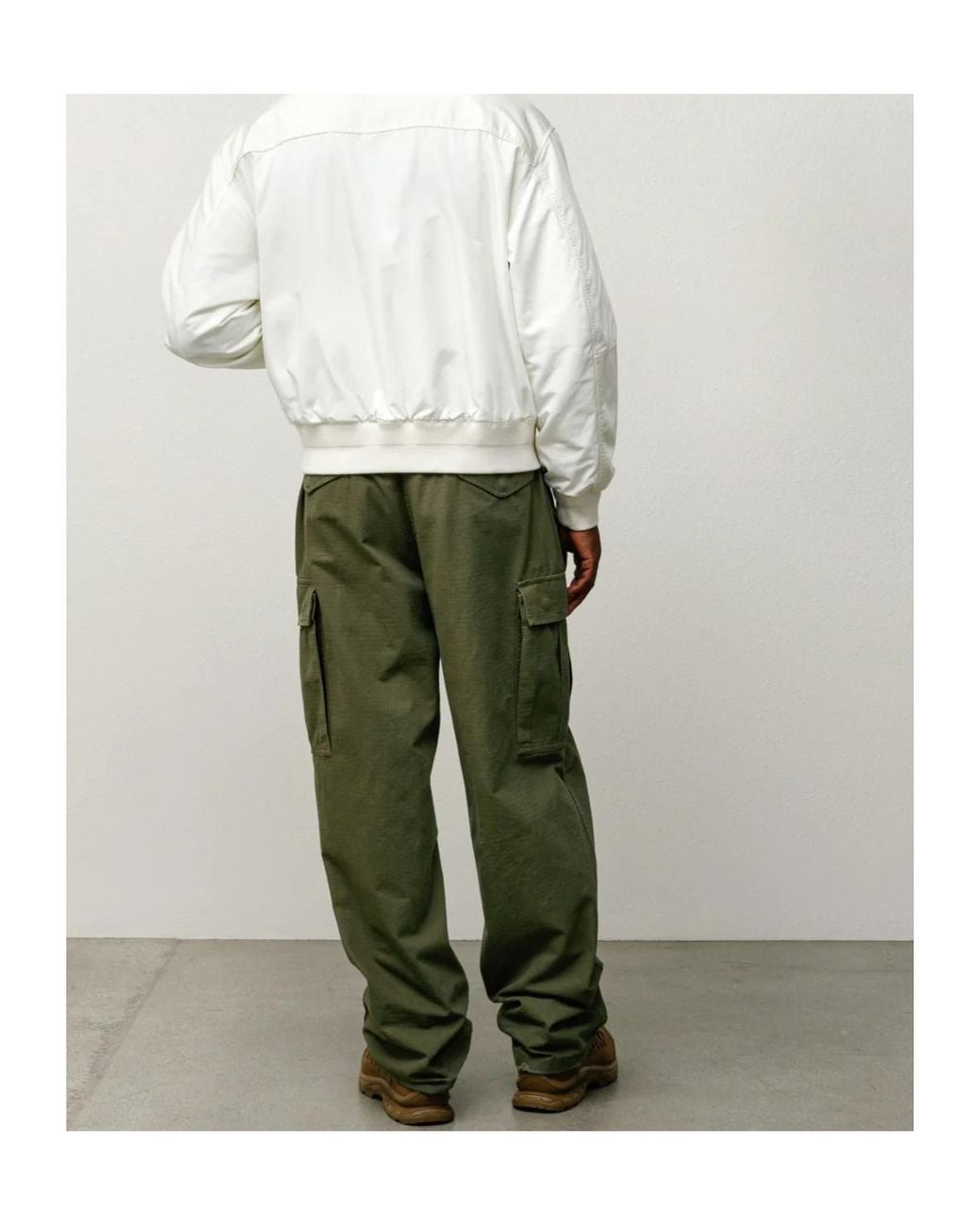 Stussy Green Stüssy Ripstop Cargo Pants for men